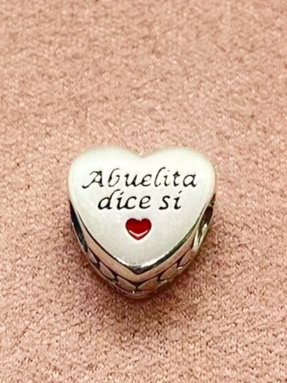 Pandora Abuelita dice si charm Grandmother Dangle Charm Gift Pendant S925